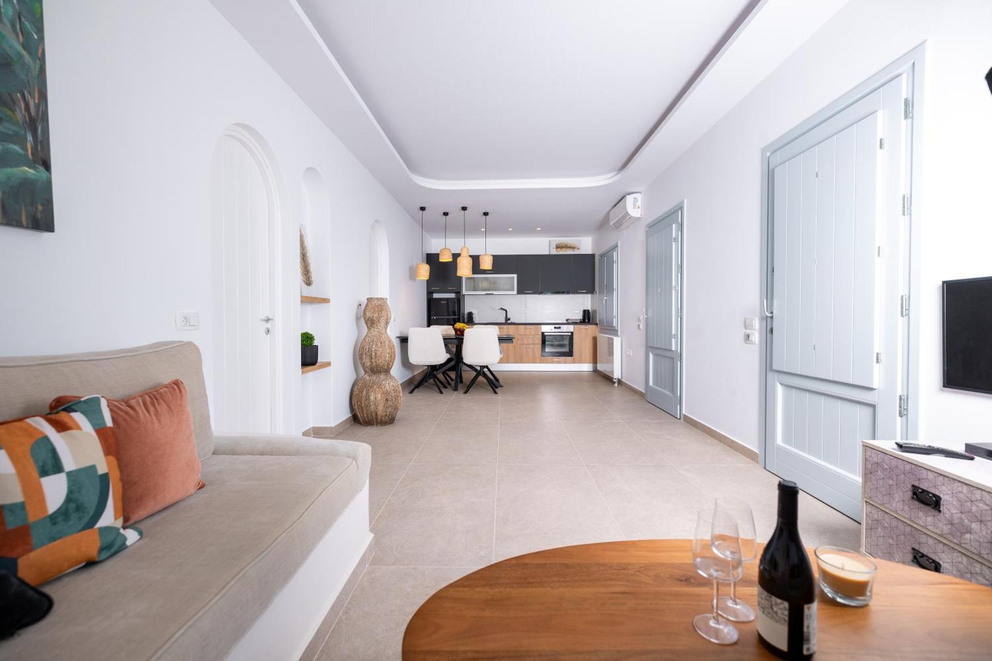 Sn Santorini Apartments Kamári Eksteriør billede